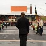 trompettist dodenherdenking Dronten 2015