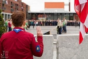 scout dodenherdenking Dronten 2015