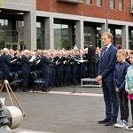 kranslegging dodenherdenking Dronten 2015