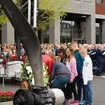 kranslegging dodenherdenking Dronten 2015