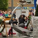 kranslegging dodenherdenking Dronten 2015