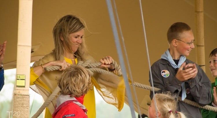 Opening Scoutinglandgoed Zeewolde Hare Majesteit Koningin Máxima