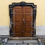 Houten deur Tsjechië