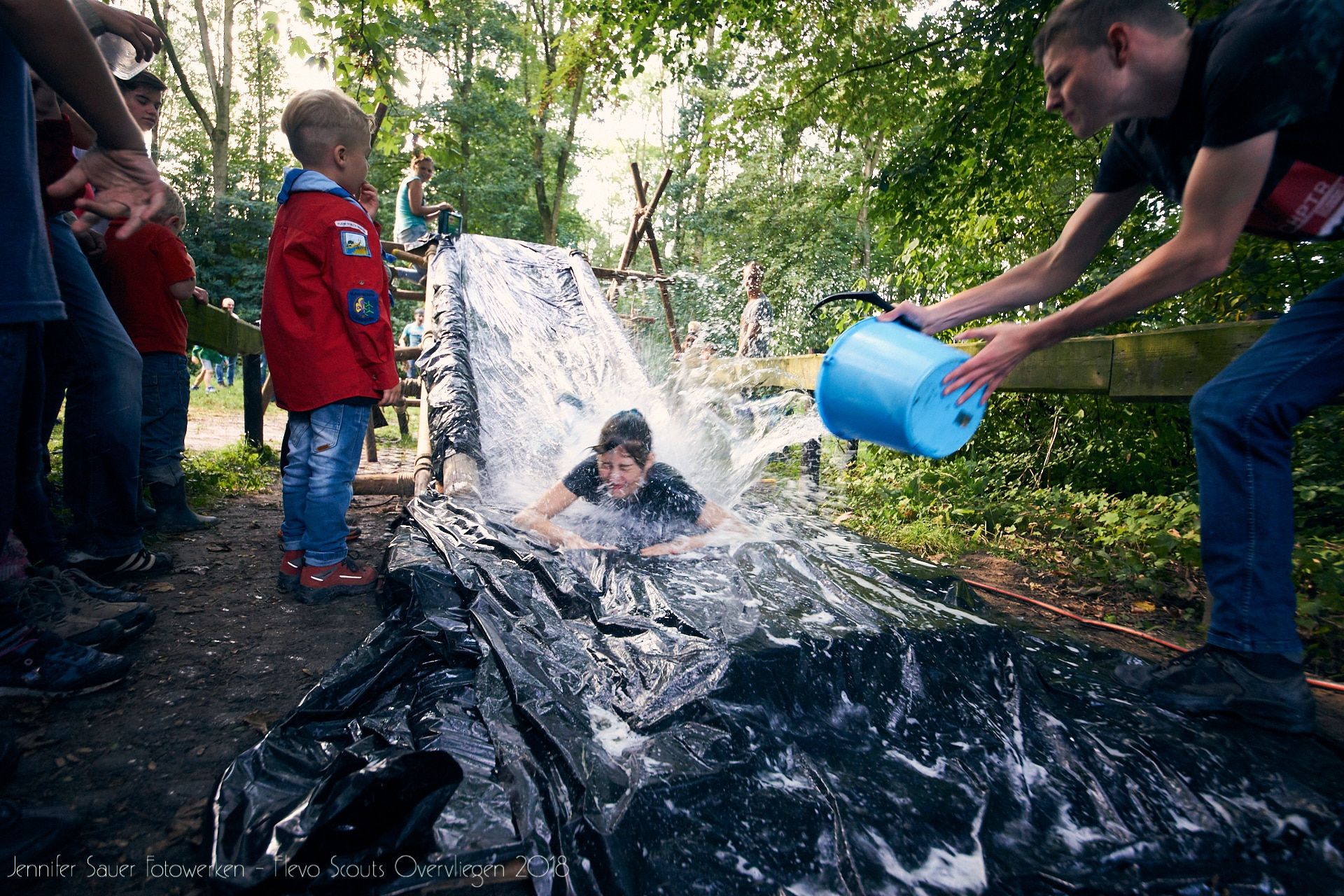 Overvliegen Flevo-Scouts